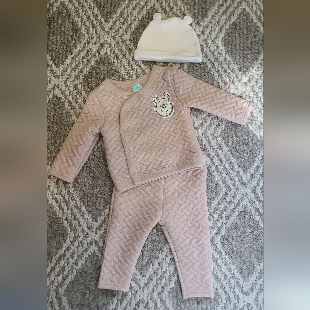 Disney Pink Kids Matching Set with Hat